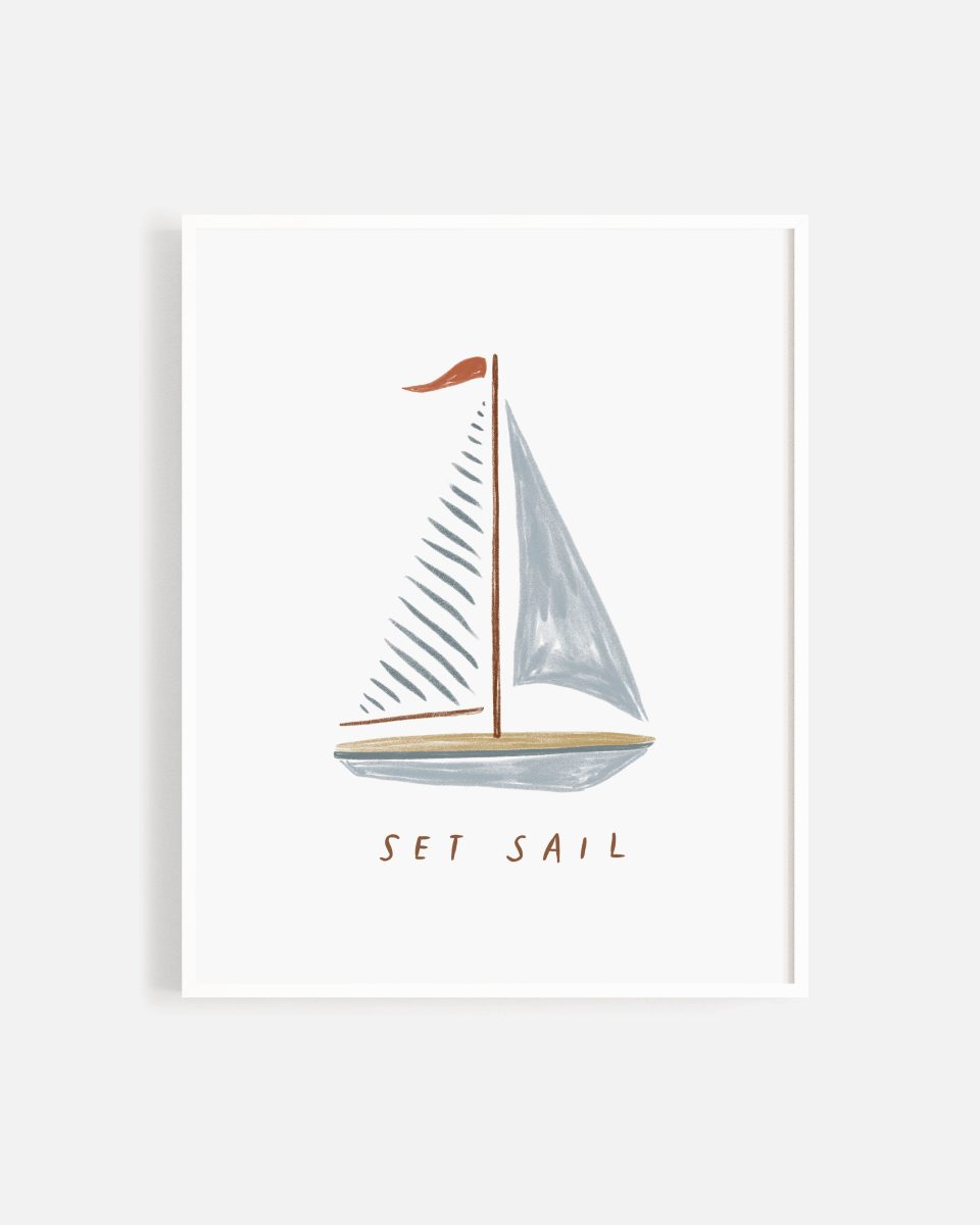 Art Print || Set Sail