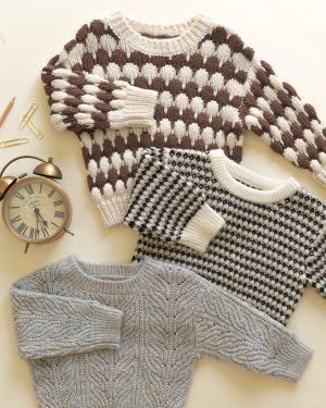 Shiloh Sweater || Brown Stripe