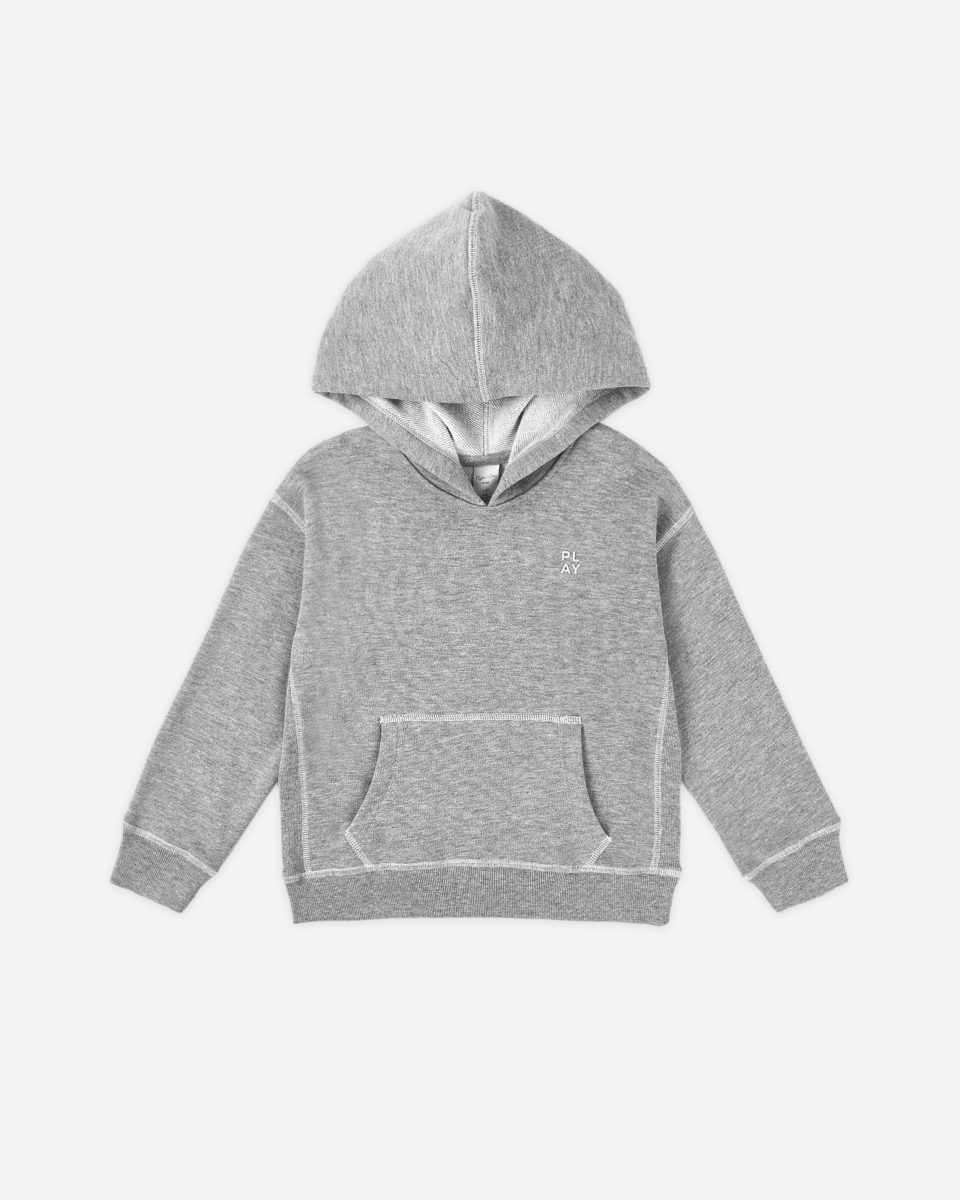 Coast Hoodie || Heathered Grey