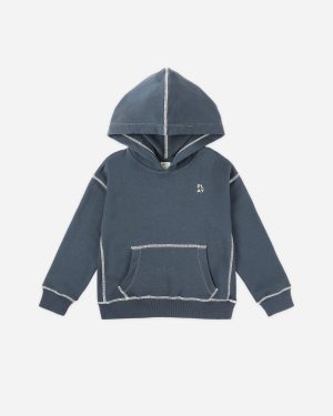Coast Hoodie || Heathered Navy