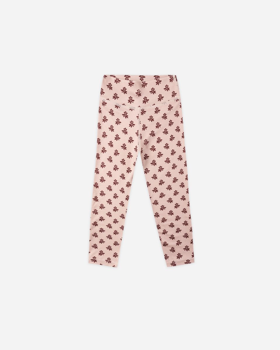 Basic Legging || Blush Fleur