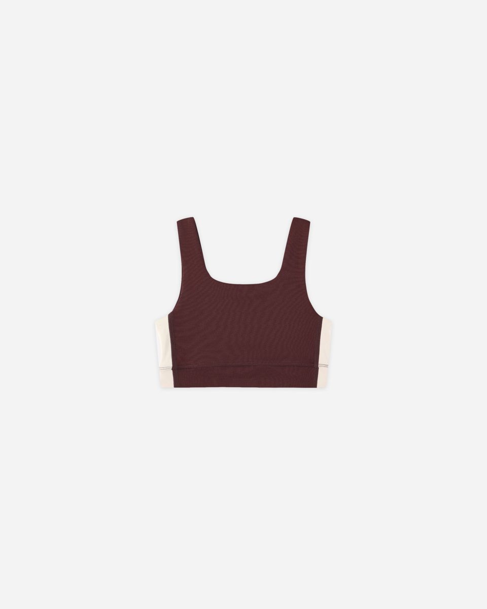 Swift Sports Bra || Burgundy