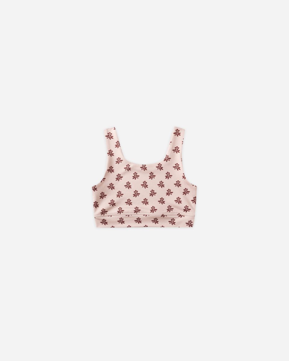 Swift Sports Bra || Blush Fleur