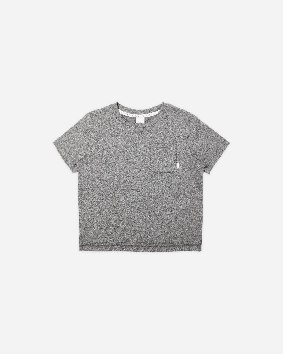 Cove Essential Pocket Tee || Heathered Grey