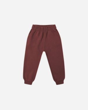 Relaxed Sweatpant || Burgundy