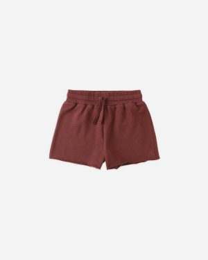 Sweat Short || Burgundy