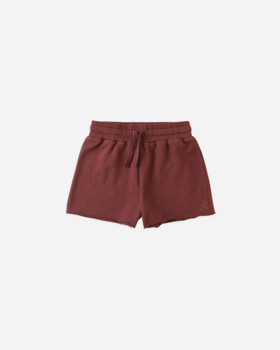 Sweat Short || Burgundy