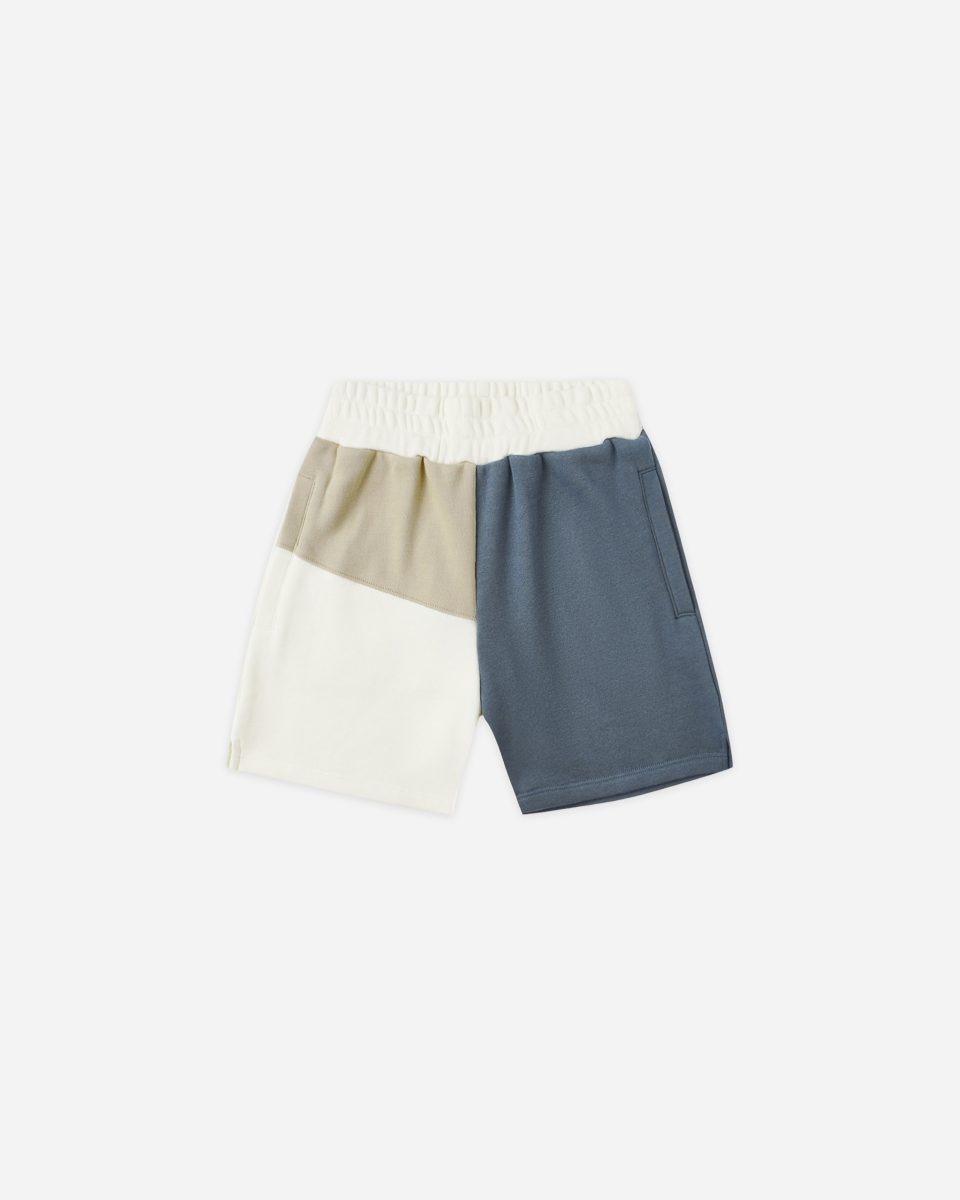 Boxing Short || Navy Color Block