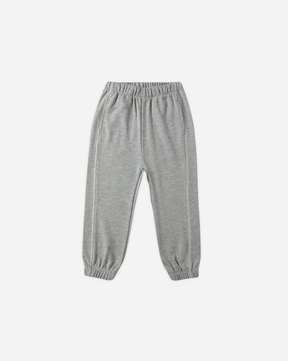 Relaxed Sweatpant || Heathered Grey