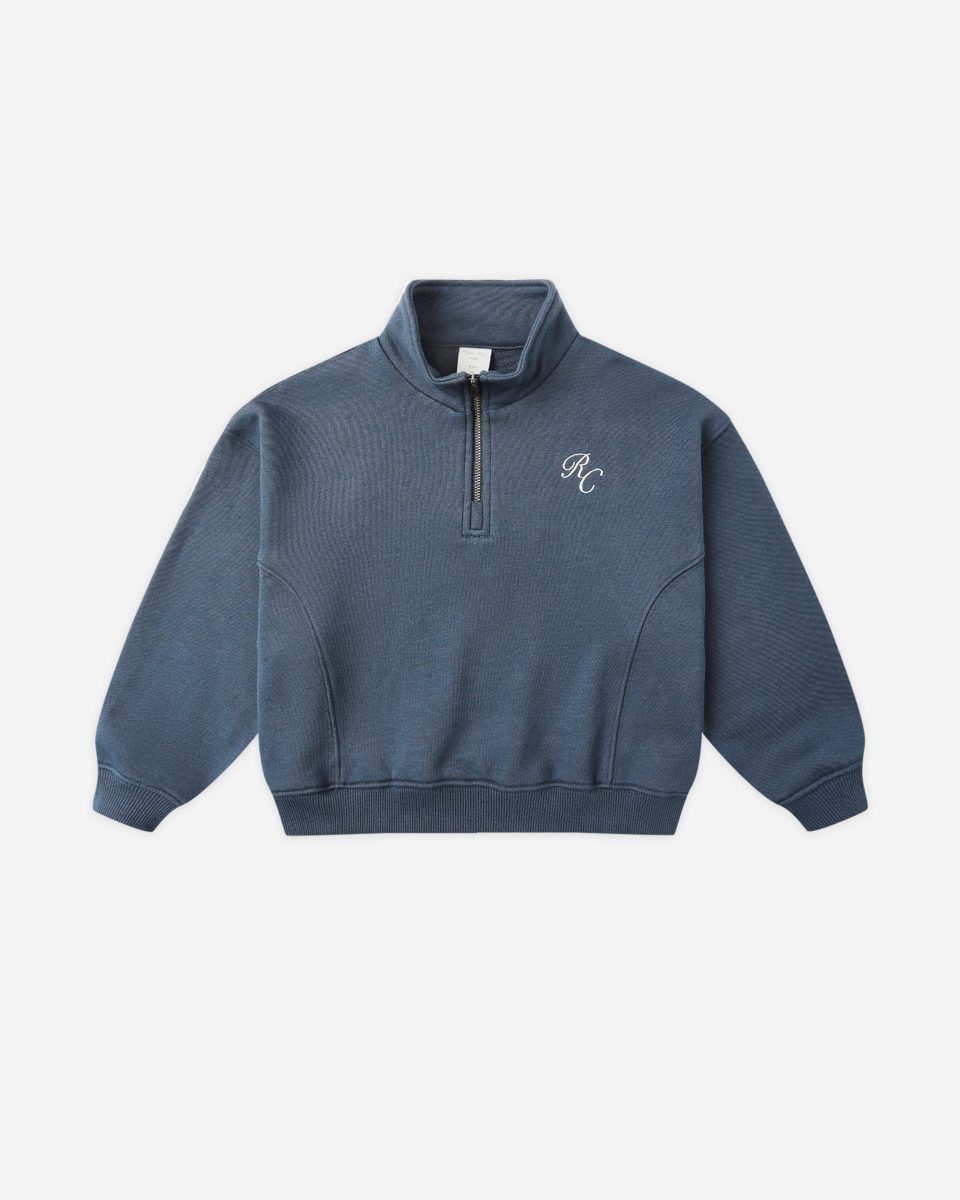 Half Zip Sweatshirt || Navy