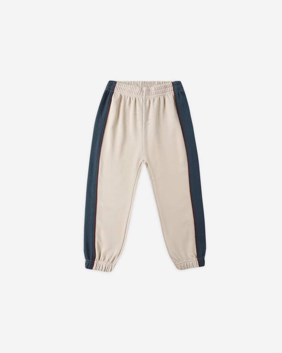 Paneled Sweatpant || Stone