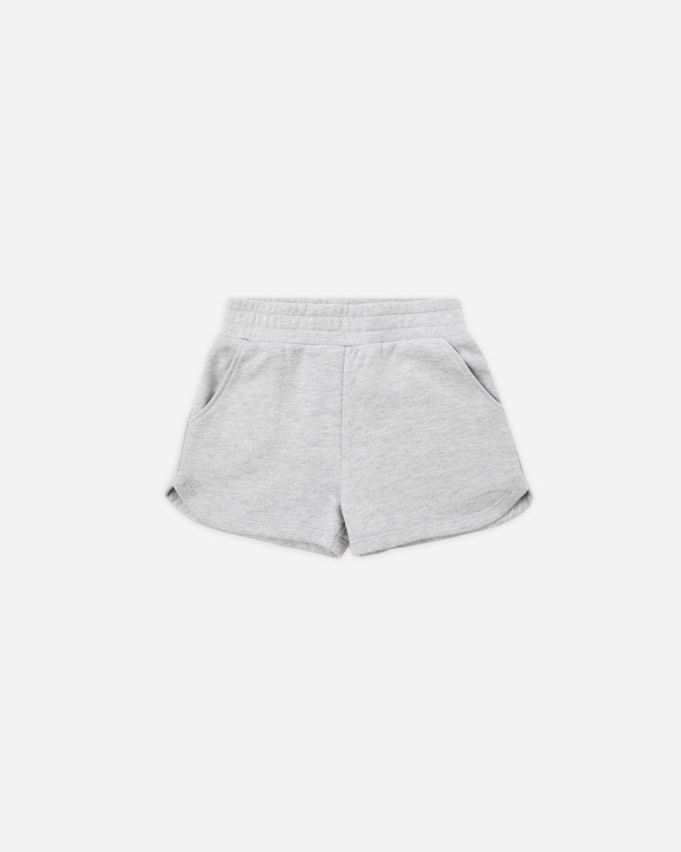Soren Sweat Short || Heathered Ash