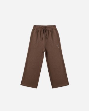 Hailey Sweatpant || Brown