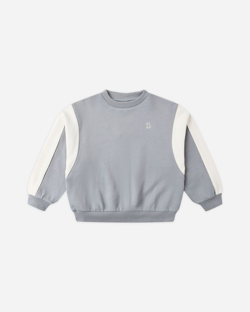 Relaxed Sweatshirt || Dusty Blue