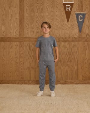 Century Tech Jogger || Heathered Navy