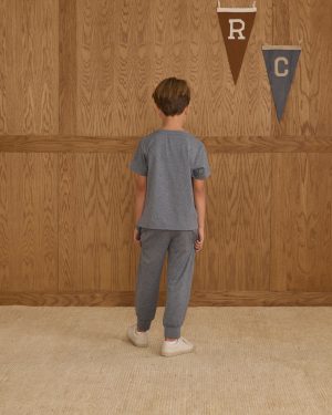 Century Tech Jogger || Heathered Navy