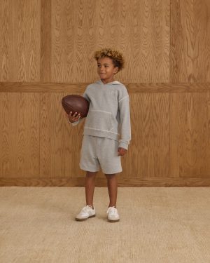 Coast Hoodie || Heathered Grey