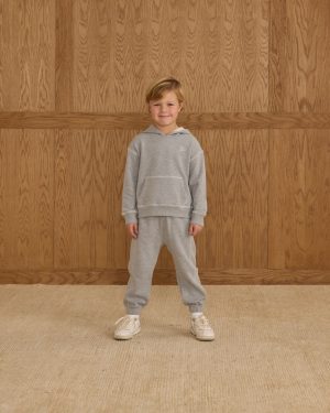 Relaxed Sweatpant || Heathered Grey