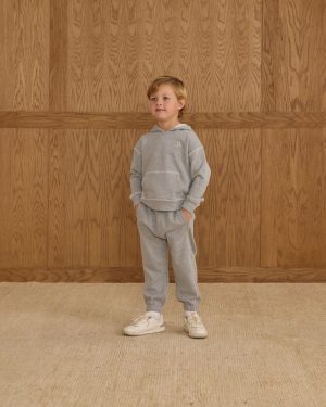 Relaxed Sweatpant || Heathered Grey