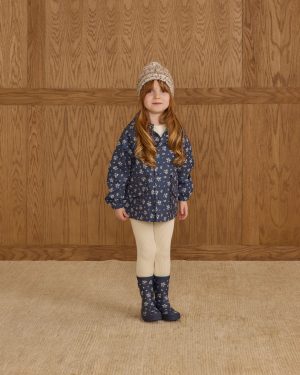 Rainboot || Blue Floral