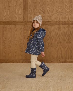Rainboot || Blue Floral