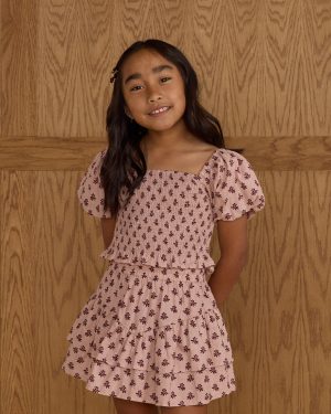 Trixie Top || Blush Fleur