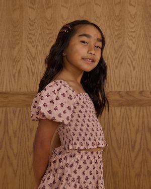 Trixie Top || Blush Fleur