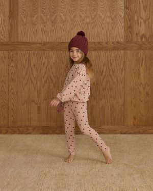 Spongey Knit Set || Polka Dot