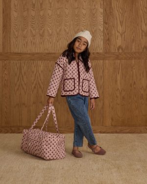 Quilted Jacket || Blush Fleur