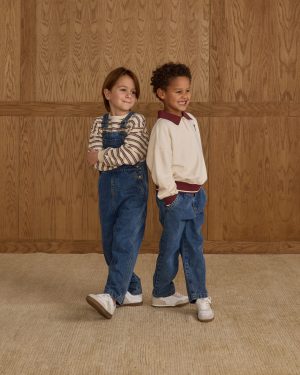 Relaxed Long Sleeve Tee || Vintage Stripe