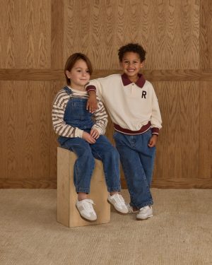 Collared Sweatshirt || Natural