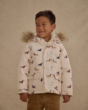 Parka Ski Jacket || Dachshund