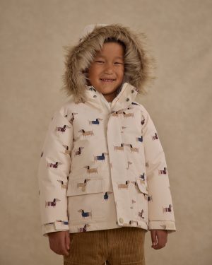 Parka Ski Jacket || Dachshund