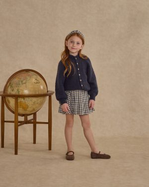 Tulip Cardigan || Navy