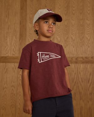 Baseball Hat || Navy Pinstripe