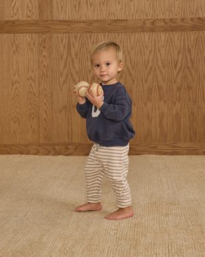 Baby Cru Pant || Stone Stripe