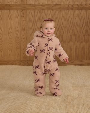 Fleece Jumpsuit || Bows