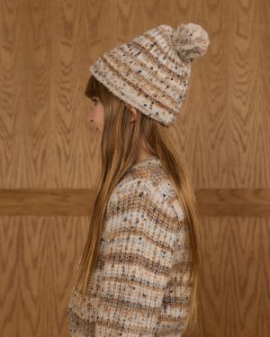 Cheyenne Cardigan || Stone Multi-Stripe