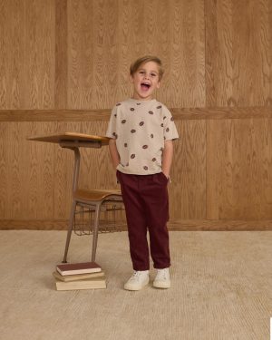 Raw Edge Tee || Footballs