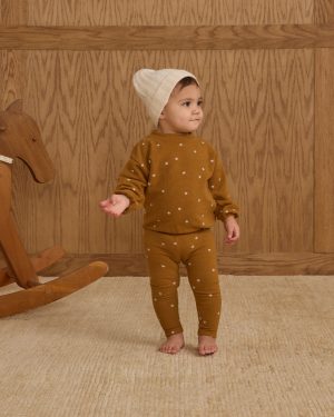 Spongey Knit Set || Golden Stars
