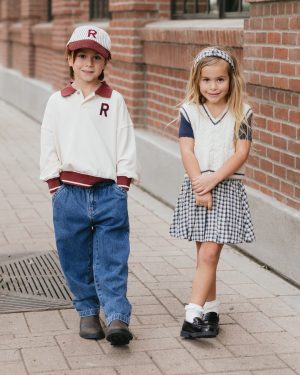 Collared Sweatshirt || Natural