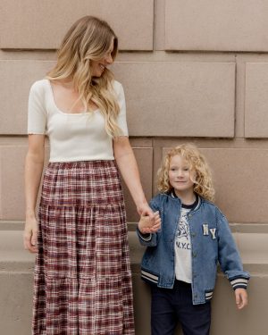 Scallop Tee | Natural