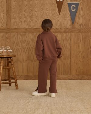 Hailey Sweatpant || Brown