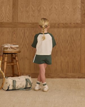 Racer Track Short || Green