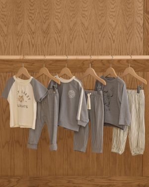 Baby Cru Pant || Dusty Blue