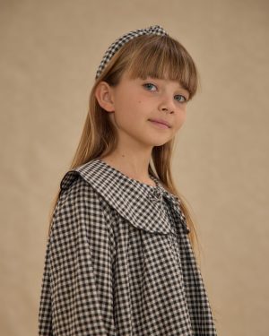 Mini Dress || Black Gingham