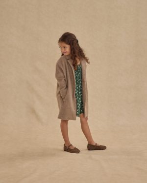 Presley Longline Coat || Camel