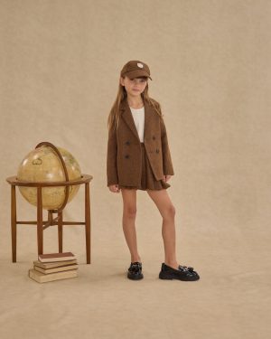 Pleated Mini Skirt || Rustic Plaid