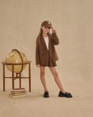 Double Breasted Blazer || Rustic Plaid