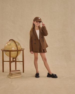 Pleated Mini Skirt || Rustic Plaid